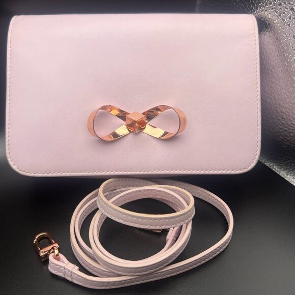 Ted Baker Loop Bow Convertible Crossbody/Clutch - Picture 2 of 16